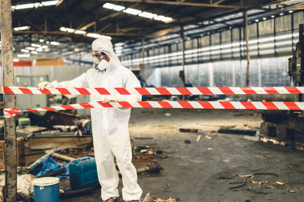 Professional Unattended Death Cleanup technician working in Darby, PA